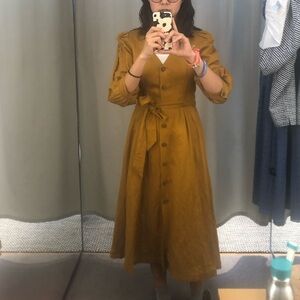 & Other Stories button down dress